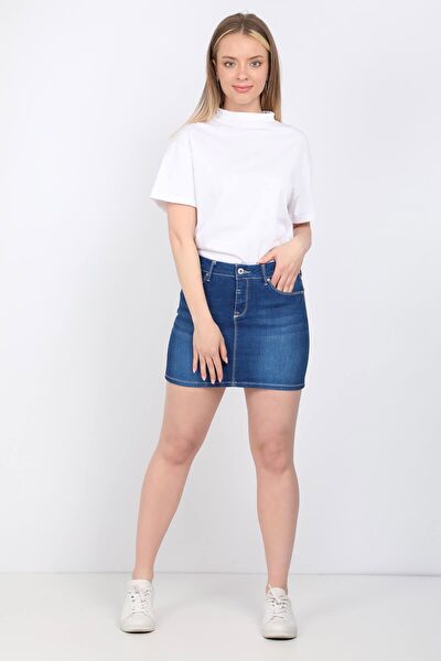 Blue White Kadın Etek