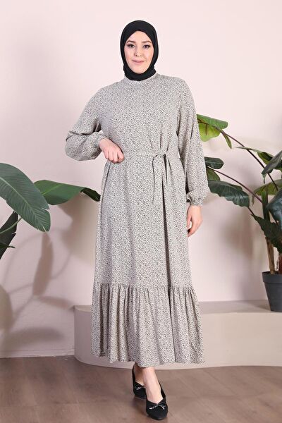 FERACE Büyük Beden Günlük Elbise