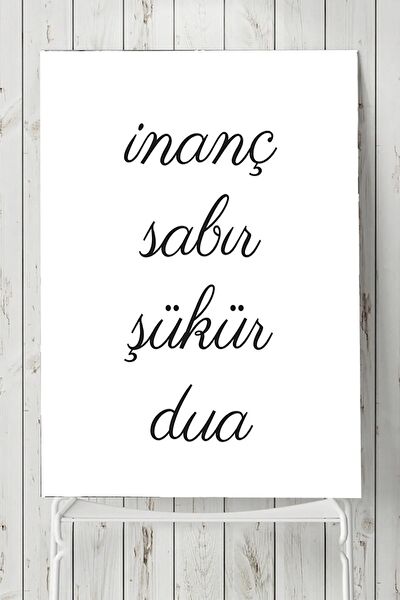 Postermanya Çerçevesiz Tablo