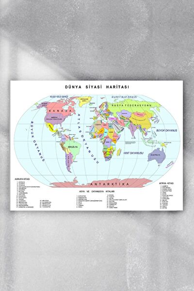 Postermanya Çerçevesiz Tablo