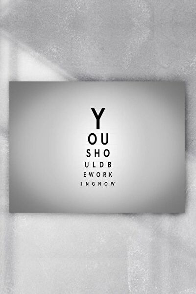 Postermanya Çerçevesiz Tablo