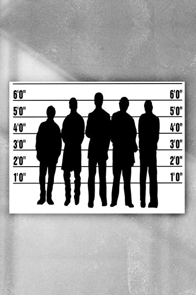 Postermanya Çerçevesiz Tablo