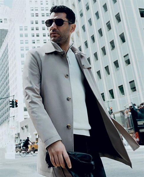 Süvari Erkek Mont, Kaban