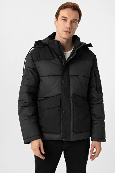 Süvari Erkek Mont, Kaban