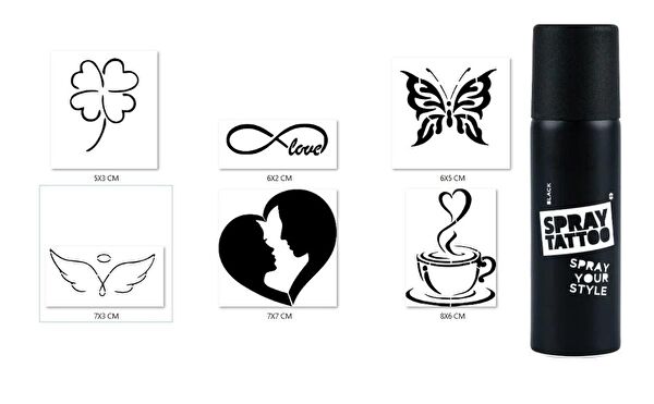 Endeks Ticaret Geçici Dövme, Şablonları