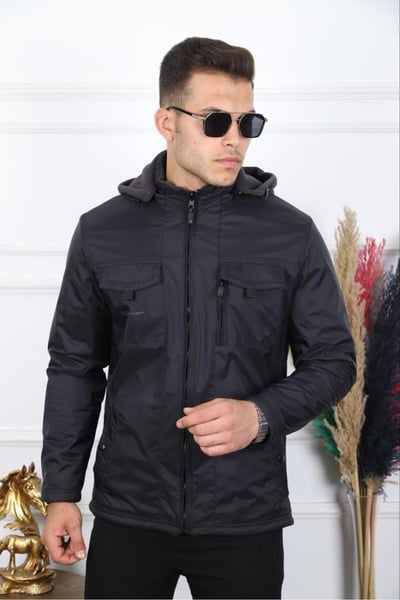 BLUESMODA Erkek Mont, Kaban