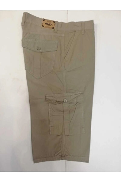 BLUESMODA Erkek Şort, Bermuda, Kapri