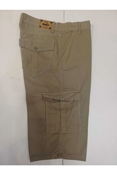 BLUESMODA Erkek Şort, Bermuda, Kapri