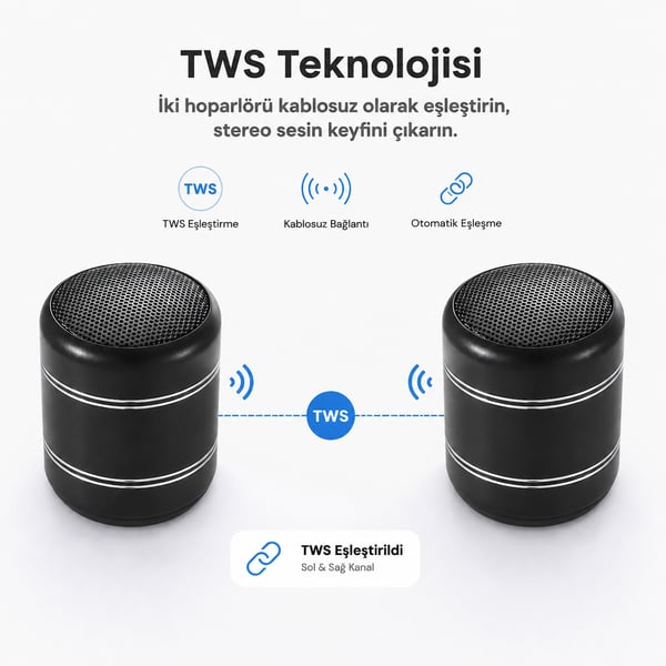 Hakan Living Taşınabilir Hoparlör