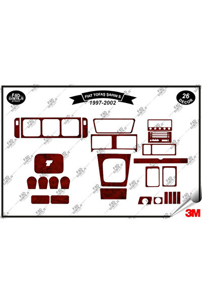 FD Damla Etiket Torpido Kaplama Setleri