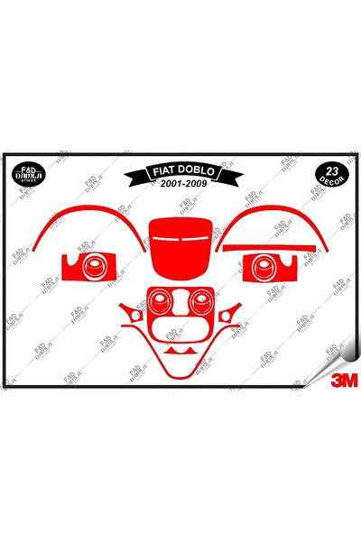 FD Damla Etiket Torpido Kaplama Setleri