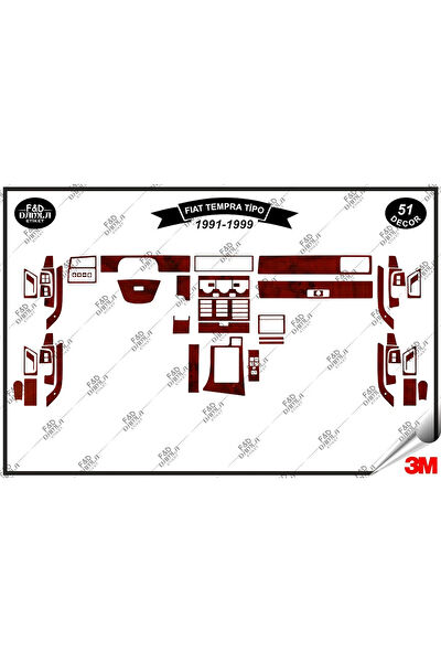 FD Damla Etiket Torpido Kaplama Setleri