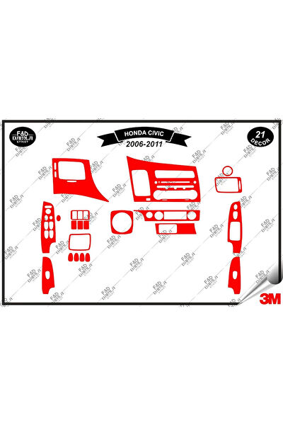 FD Damla Etiket Torpido Kaplama Setleri