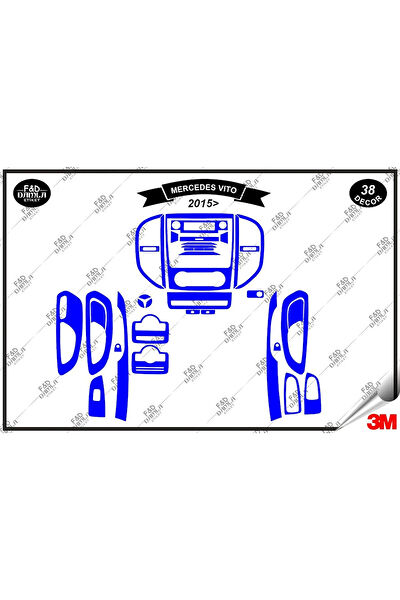 FD Damla Etiket Torpido Kaplama Setleri
