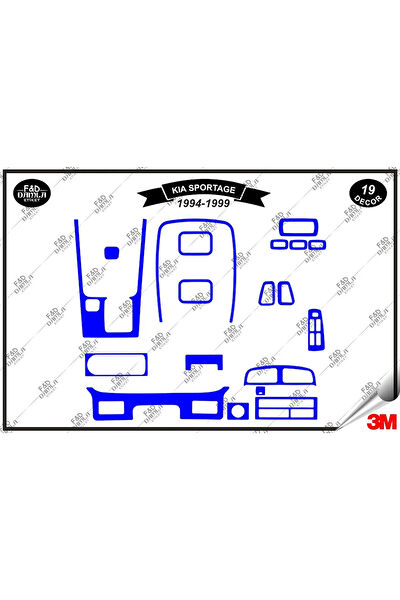 FD Damla Etiket Torpido Kaplama Setleri
