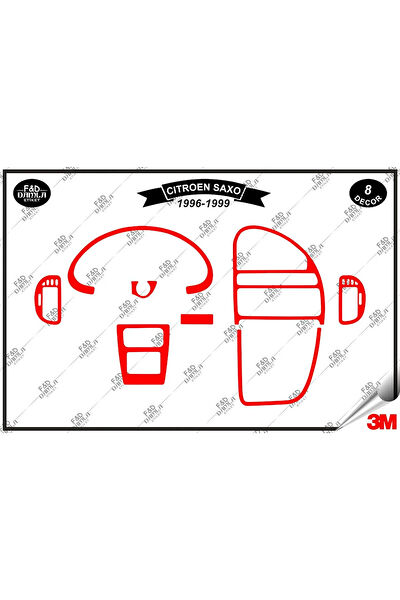 FD Damla Etiket Torpido Kaplama Setleri