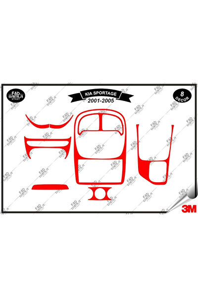 FD Damla Etiket Torpido Kaplama Setleri