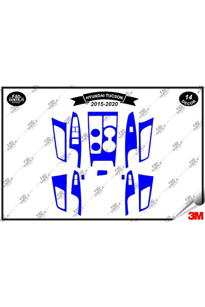 FD Damla Etiket Torpido Kaplama Setleri