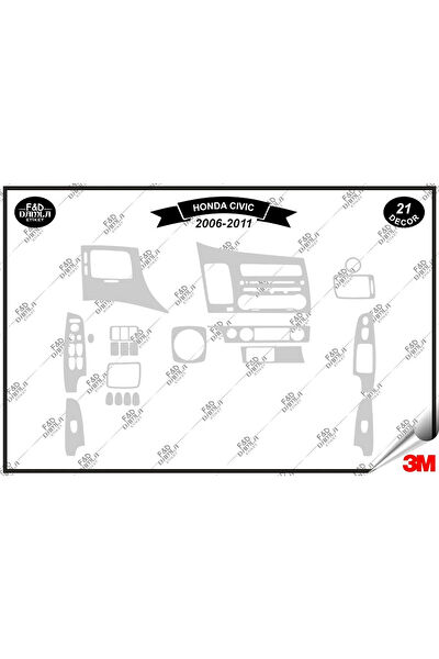 FD Damla Etiket Torpido Kaplama Setleri