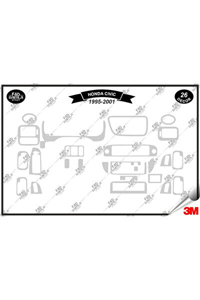 FD Damla Etiket Torpido Kaplama Setleri