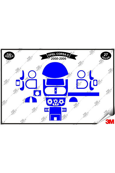 FD Damla Etiket Torpido Kaplama Setleri