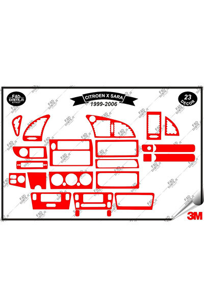 FD Damla Etiket Torpido Kaplama Setleri