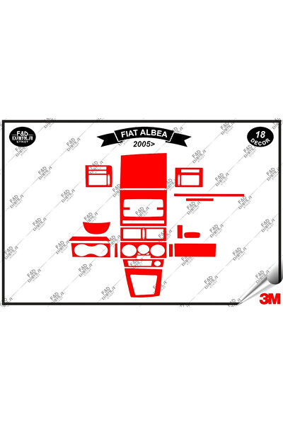 FD Damla Etiket Torpido Kaplama Setleri