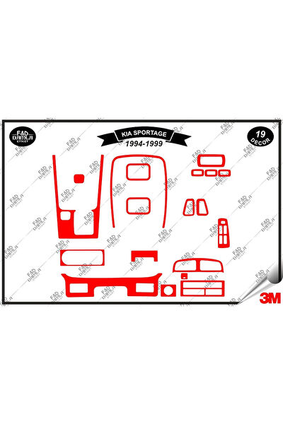 FD Damla Etiket Torpido Kaplama Setleri