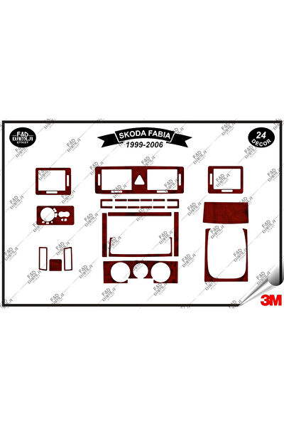 FD Damla Etiket Torpido Kaplama Setleri