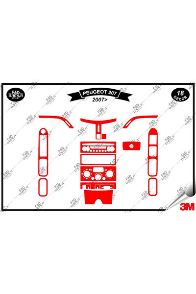 FD Damla Etiket Torpido Kaplama Setleri