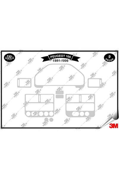 FD Damla Etiket Torpido Kaplama Setleri