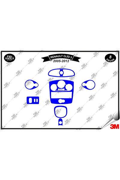 FD Damla Etiket Torpido Kaplama Setleri