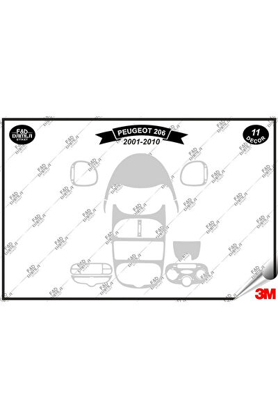 FD Damla Etiket Torpido Kaplama Setleri