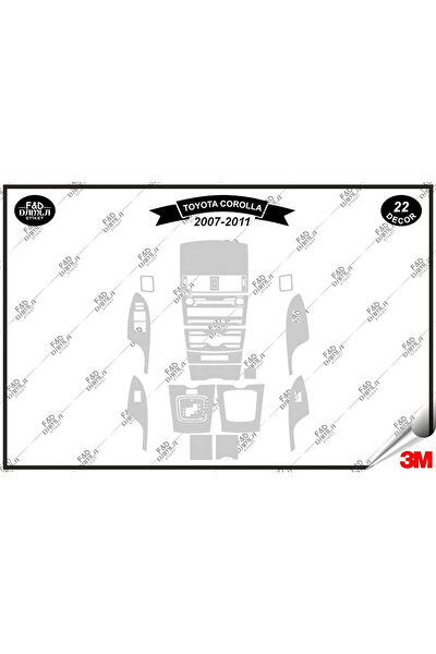 FD Damla Etiket Torpido Kaplama Setleri