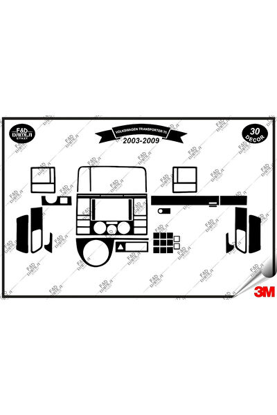 FD Damla Etiket Torpido Kaplama Setleri