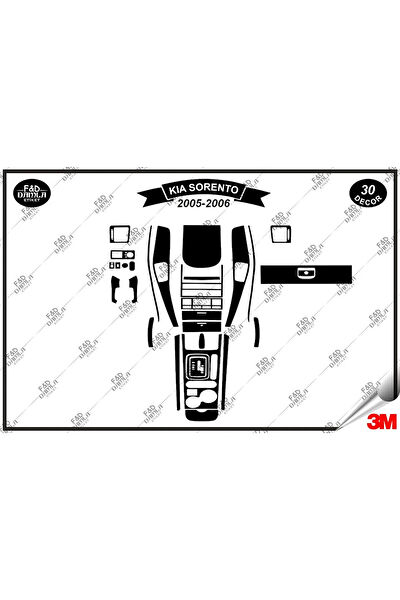 FD Damla Etiket Torpido Kaplama Setleri