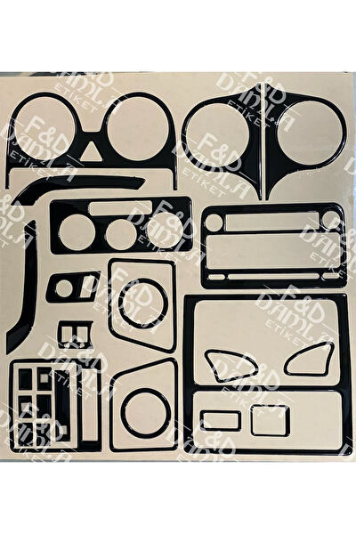 FD Damla Etiket Torpido Kaplama Setleri