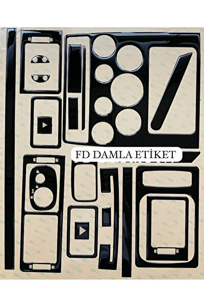 FD Damla Etiket Torpido Kaplama Setleri