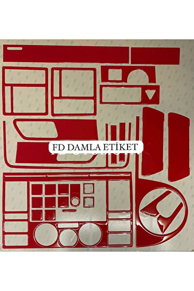 FD Damla Etiket Torpido Kaplama Setleri