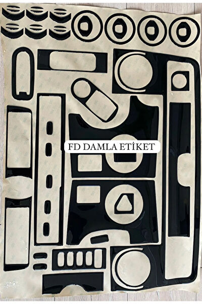 FD Damla Etiket Torpido Kaplama Setleri