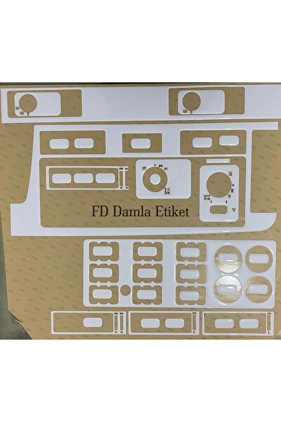 FD Damla Etiket Torpido Kaplama Setleri