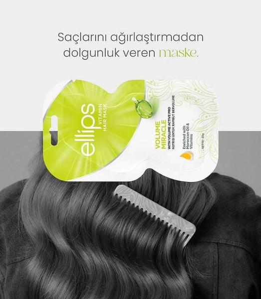 Ellips Saç Maskesi