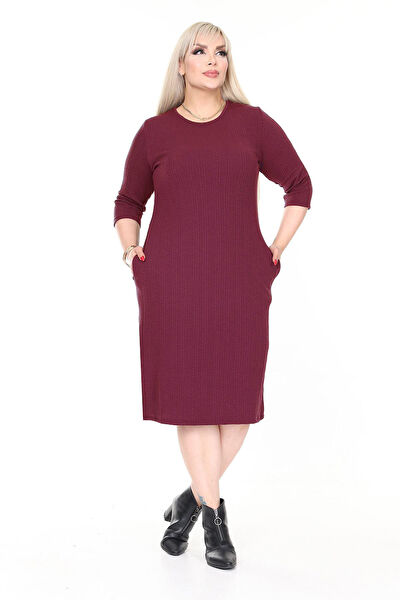 Modayız Büyük Beden Günlük Elbise