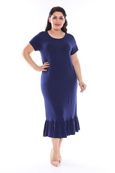 Modayız Büyük Beden Günlük Elbise