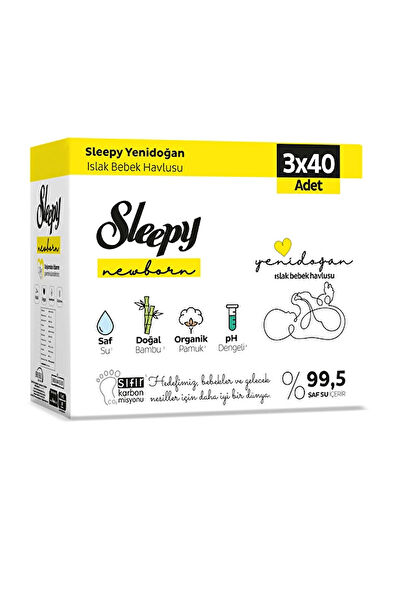 Sleepy Islak Mendil, Havlu