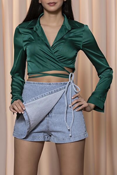 Its Basic Kadın Kot Etek