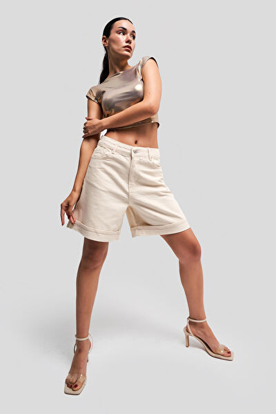 Its Basic Kadın Şort, Bermuda, Kapri