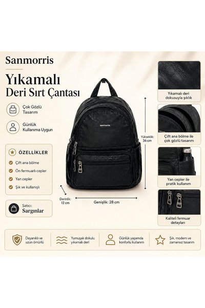 Sanmorris Kadın Sırt Çantası
