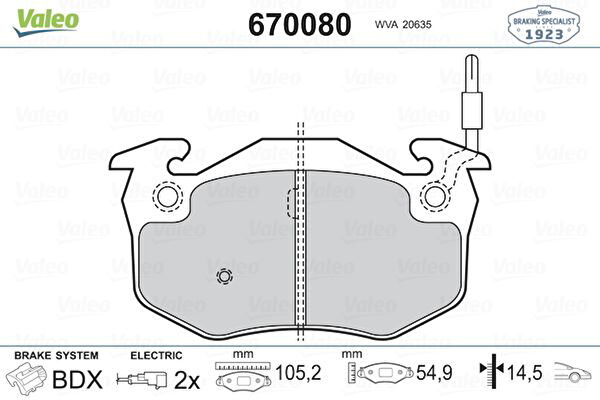 Valeo Fren Balataları