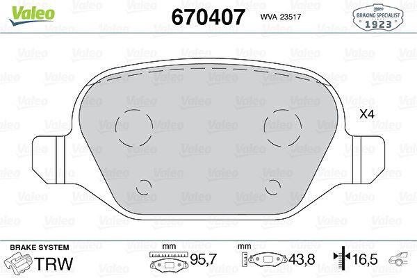 Valeo Fren Balataları